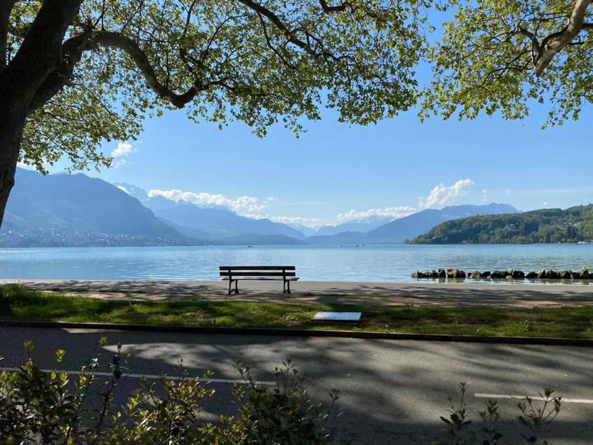 Le Bleu Du Lac 3 Etoiles - Secteur Recherche, Calme & Familiale, A 300M Du Lac & De La Vieille Ville, Garage Prive Annecy Buitenkant foto